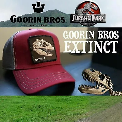 Goorin Farm Baseball Hat Cap Extinct T-Rex Tyrannosaurus Rex Jurassic World Park • $59.95