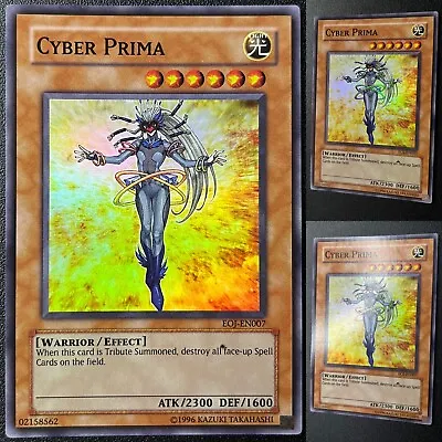 Yu-Gi-Oh! Cyber Prima - EOJ-EN007 - 1st Edition - Super Rare - Near Mint/Mint • $4.16