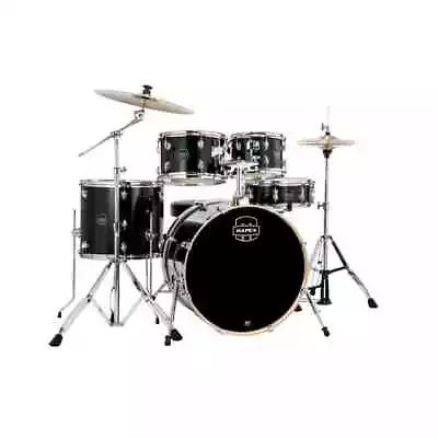 Mapex Venus 5pc Rock Drum Set Complete Black Galaxy Sparkle • $699