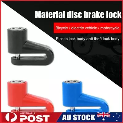 Electric Scooter Disc Brake Lock Anti Theft Accessories Wheels Locks For M365 • $9.86