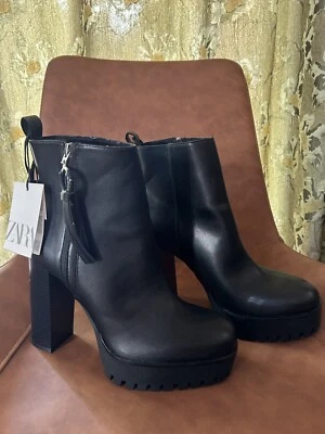 $45 • Buy Women’s Zara High Heeled Boots- Size 8