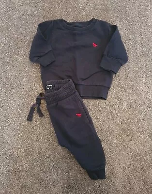 Baby Boys Next Tracksuit Outfit Sweatshirt Joggers Size 3-6 Months • £5