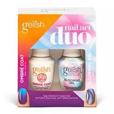 Gelish Ombré Coat & Blooming Gel Duo Nail Art For Nails 2 Piece Kit • $22.99