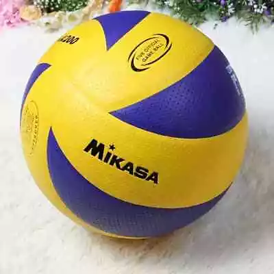 Mikasa MVA200 Official FIVB Approved Indoor Volleyball - Blue/Yellow • $39.99