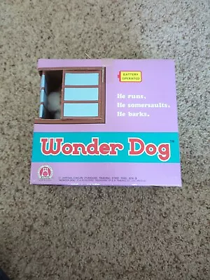 Vintage Wonder Dog Battery Operated Toy Jamina Original Box 1985 Tested Works • $16.75