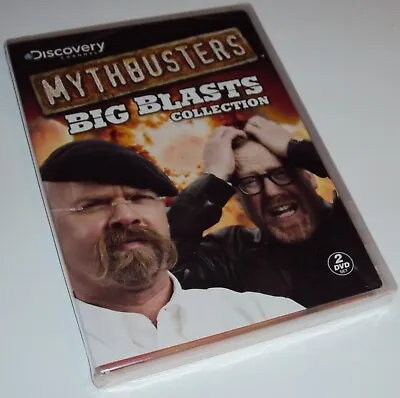 MythBusters Big Blasts Collection Jamie Hyneman Adam Savage (DVD NEW) Discovery • $24.95