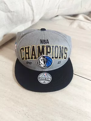 Adidas Dallas Mavericks 2011 NBA Champion Locker Room Hat RARE - NEW • $79.95