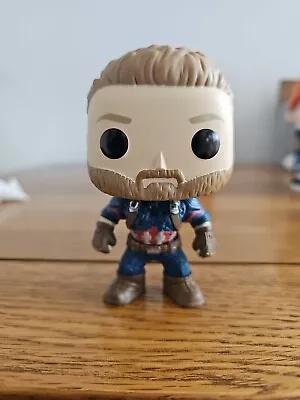 Funko Pop. Marvel Avengers Infinity War CAPTAIN AMERICA (No Box) Used  • £7.99