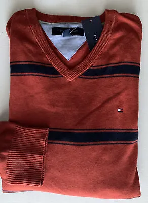 SALE NWT Tommy Hilfiger V-Neck Sweater Size XL • $29.95