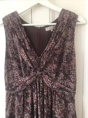 £12.99 • Buy Kew 100% Silk Dress Size 12 Excellent Condition 