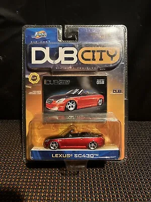 JADA TOYS  DUB CITY  Lexus SC430 Red / Black # 058 NEW • $7.99