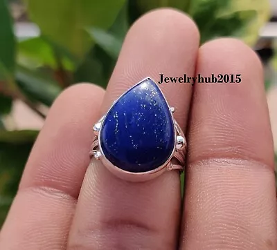Lapis Lazuli Gemstone Ring Solid 925 Sterling Silver All Size MO* • $13.75