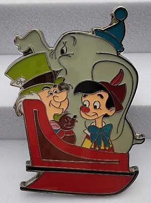 Disney Pin D23 WD Productions Holiday Greetings Mad Hatter Gus Pinocchio Dumbo  • $43