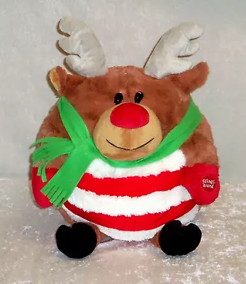 Mushabelly Chatter  Mushkin Christmas Musical Reindeer Plush  Ryder  Microbead • $16.99