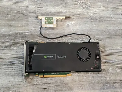 Dell NVIDIA Quadro 4000 2GB GDDR5 Graphics Card Vcq4000v2-t • $6.50