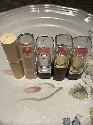 Vintage 5 Tubes Lipstick Natural Wonder Maybelline Cover Girl  • $5