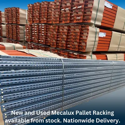 Mecalux Pallet Racking Frames & Beams New/Used 5.5M Tall 1.35M 2.7M & 3.6M Beams • £40