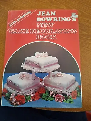 JEAN BOWRING'S NEW CAKE DECORATING BOOK  Vintage 1973 Book  • $9.71