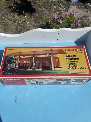 Lionel 6-12748 Illuminated Station Platform For Layout NEW!!! IN BOX NOS • $15