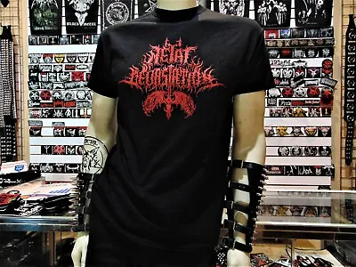 Metal Devastation .new. Med Shirt.black Metal. Napalm Death.morbid Angel.deicide • $20.99