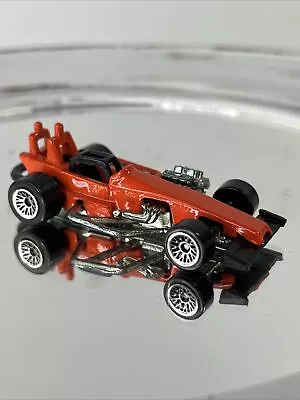 Vintage 1997 Hot Wheels Supermodified Super Modified Orange Rare Racing Car! • $4.21