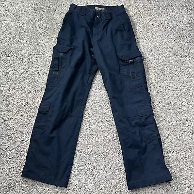 5.11 511 Tactical EMS Pants Mens 30X32 Navy Blue Cargo Utility Workwear Pockets • $20