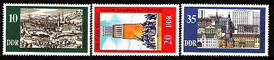 DDR 1975 Sc1686-8 Mi2086-8 3v Mnh Millennium Of Weimar • $3.42