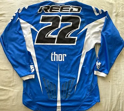 Chad Reed Autographed Signed Thor Racing Motocross Supercross Replica Jersey JSA • $488.88