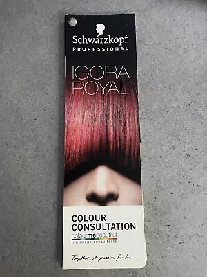 Schwarzkopf Professional Igora Royal Guide Booklet  • £5