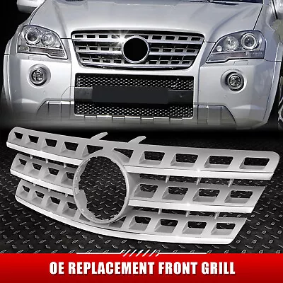 [Horizontal Slats]For 08-11 Mercedes ML320 ML350 ML500 ML63 AMG Front Grille • $210.34