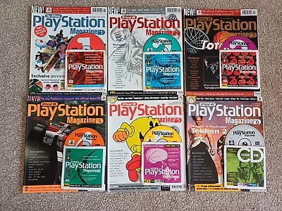 Official Playstation Magazine Issues 1  2  3  4  5  6 With Demo Disks Ps1 • £500