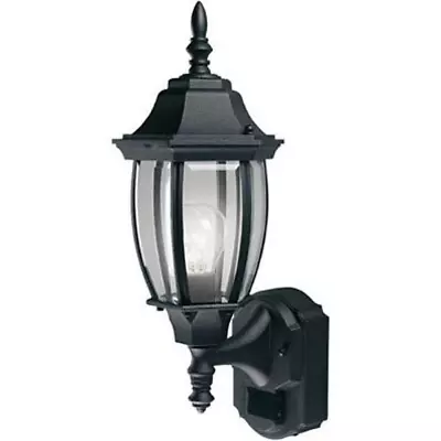 Motion Sensor Glass Exterior Outdoor Lantern Wall Light Fixture For Patio Porch • $76.98