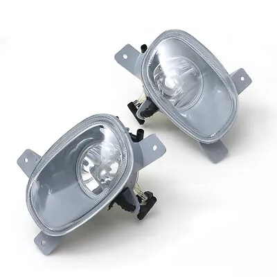 Pair Front Bumper Fog Lights Clear Lens For Volvo S80 1999-2006 No Bulbs • $49.50