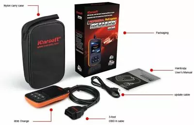 Icarsoft Diagnostic Scan Tool Fault Code Reader I930 For Land Rover Discovery 3  • £105