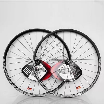 Vittoria Reaxcion 27.5 Alloy Tubeless Ready Centerlock DISK MTB Wheel Set • $779.90