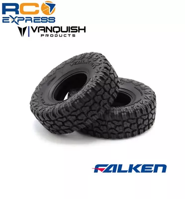 Vanquish Falken Wildpeak R/T 4.19 - 1.9 Tires 2 Red VPS10104 • $57.80