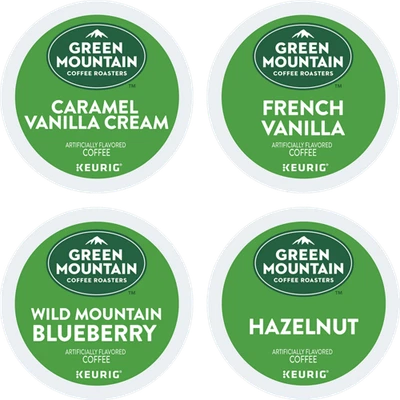 $35.10 • Buy Green Mountain Variety Flavored Coffee Box K Cup 22CT - Sell By Date 2/27/2023
