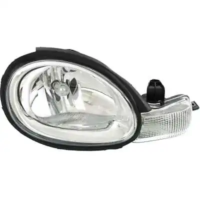 Headlight For 2000-02 Dodge Neon Right Passenger Side Chrome Housing Clear Lens • $68.85