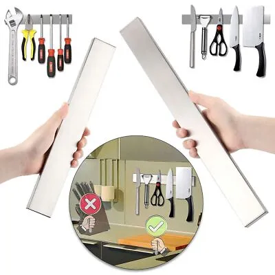 Stainless Steel Magnetic Knife Bar Extra Strong Magnet Knife Holder  12 /16  • $15.92