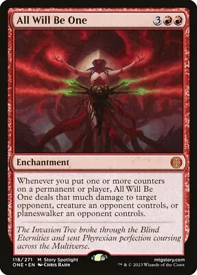 MTG Magic The Gathering All Will Be One (118/530) Phyrexia All Will Be One NM • $17.95
