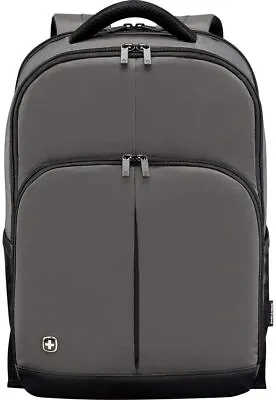 Wenger LINK 16 Inch Backpack Padded Laptop Tablet Compartment Grey 24 Litres • £36.74
