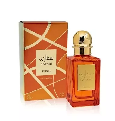 Safari Elixir Eau De Parfum 100ml Orange Cardamom Cognac Jasmine Vanilla FW • £29.90