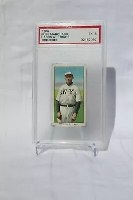 T206 Rube Marquard HOF PSA 5 • $699