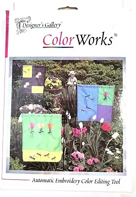 Designer's Gallery Machine Embroidery Color  Works Plug-In Tool • $12.48