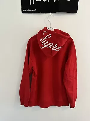 Supreme Box Logo Crewneck Red  Hoodie  Vintage 2006 Sz Large • $170