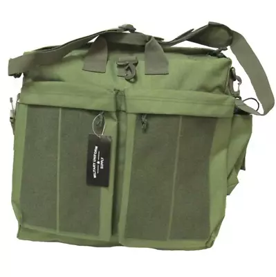 Helmet Bag - Flyer's Bag OLIVE DRAB With Loop Panels • $49.99