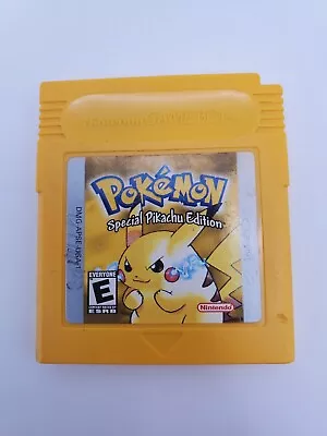Pokémon Yellow Special Pikachu Edition Nintendo Game Boy Game • $59.99