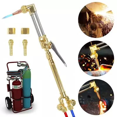 Heavy Duty Victor-Style Oxygen Acetylene Welding Cutting Set 100FC Torch Handle • $41.99