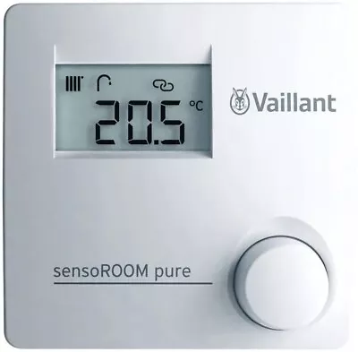 GENUINE Vaillant SensoROOM Pure VRT50/2 Digital Thermostat - Part No 0010038663 • £54.95