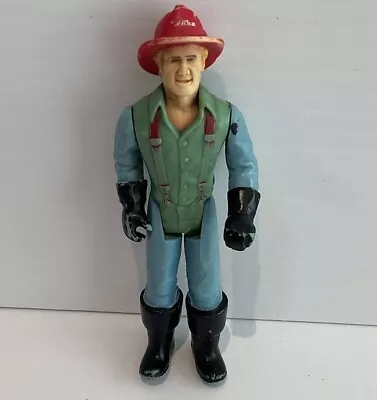 Vintage 1979 Tonka Play People Firefighter Fireman Action Figure 3.75  Toy  • $15